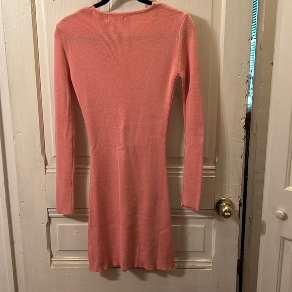V-Neck Sweater Dress, NWOT - Picture 6 of 6
